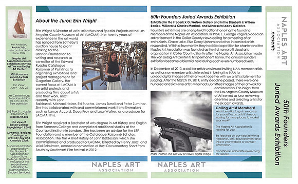 "50th Founders Juried Awards Exhibition"